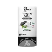 The Humble Co. Charcoal Fluoride Free Dental Tablets 60 pcs