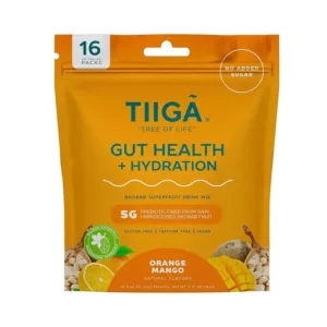 Tiiga Orange Mango Gut Friendly Hydration 16 (0.46 oz.) packs