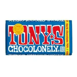 Tony’s Chocolonely 70% Dark Chocolate Bar 6.35 oz.