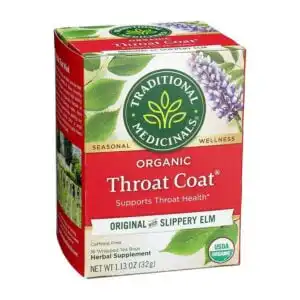 Traditional Medicinals Organic Throat Coat Tea 16 tea bags