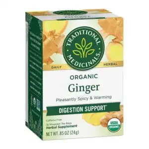 Traditional Medicinals Organic Ginger Tea 16 tea bags