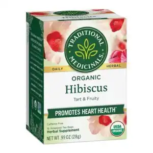 Traditional Medicinals Organic Hibiscus Tea 16 tea bags