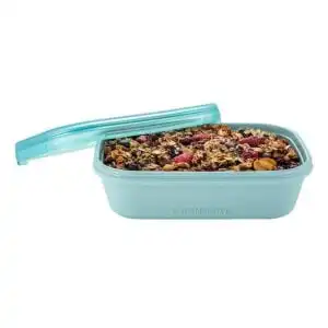 U-Konserve Silicone Rectangle Seafoam BounceBox 24 oz.
