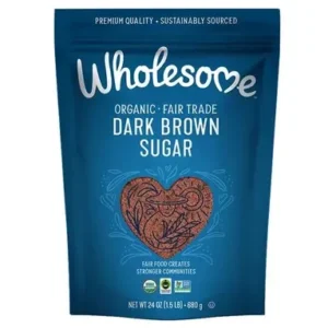 Wholesome Sweeteners Organic Sugar Dark Brown Sugar 24 oz.