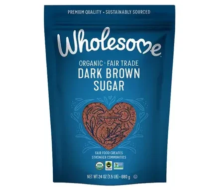 Wholesome Sweeteners Organic Sugar Dark Brown Sugar 24 oz.