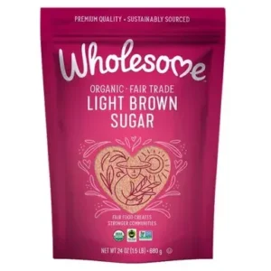Wholesome Sweeteners Organic Light Brown Sugar 24 oz.