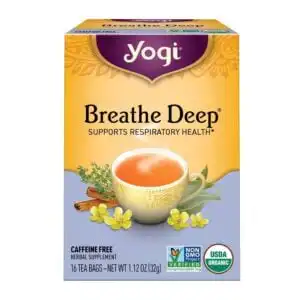 Yogi Tea Organic Breathe Deep Tea 16 tea bags