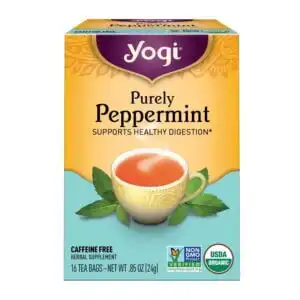 Yogi Tea Organic Purely Peppermint Tea 16 tea bags Yogi Tea Organic Purely Peppermint Tea 16 tea bags