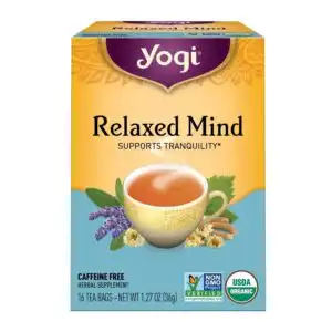 Yogi Tea Relaxed Mind Tea 16 tea bags Yogi Tea Relaxed Mind Tea 16 tea bags