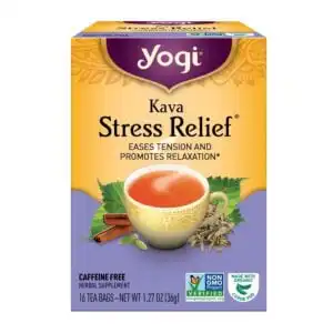 Yogi Tea Kava Root Stress Relief Tea 16 tea bags Yogi Tea Kava Root Stress Relief Tea 16 tea bags
