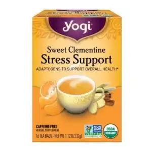 Yogi Tea Sweet Clementine Stress Support Tea 16 tea bags