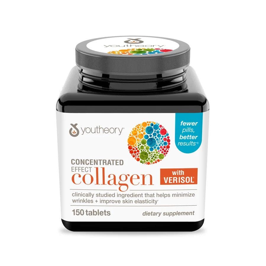 Youtheory Concentrated Effect Collagen Tablets 150 count