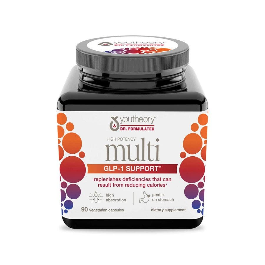 Youtheory GLP-1 Support High Potency Multi 90 VegCaps