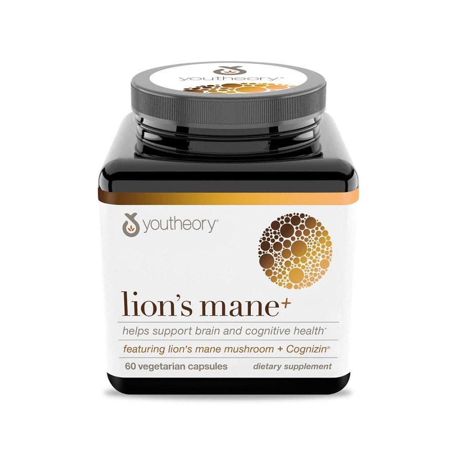 Youtheory Lion's Mane+ 60 VegCaps