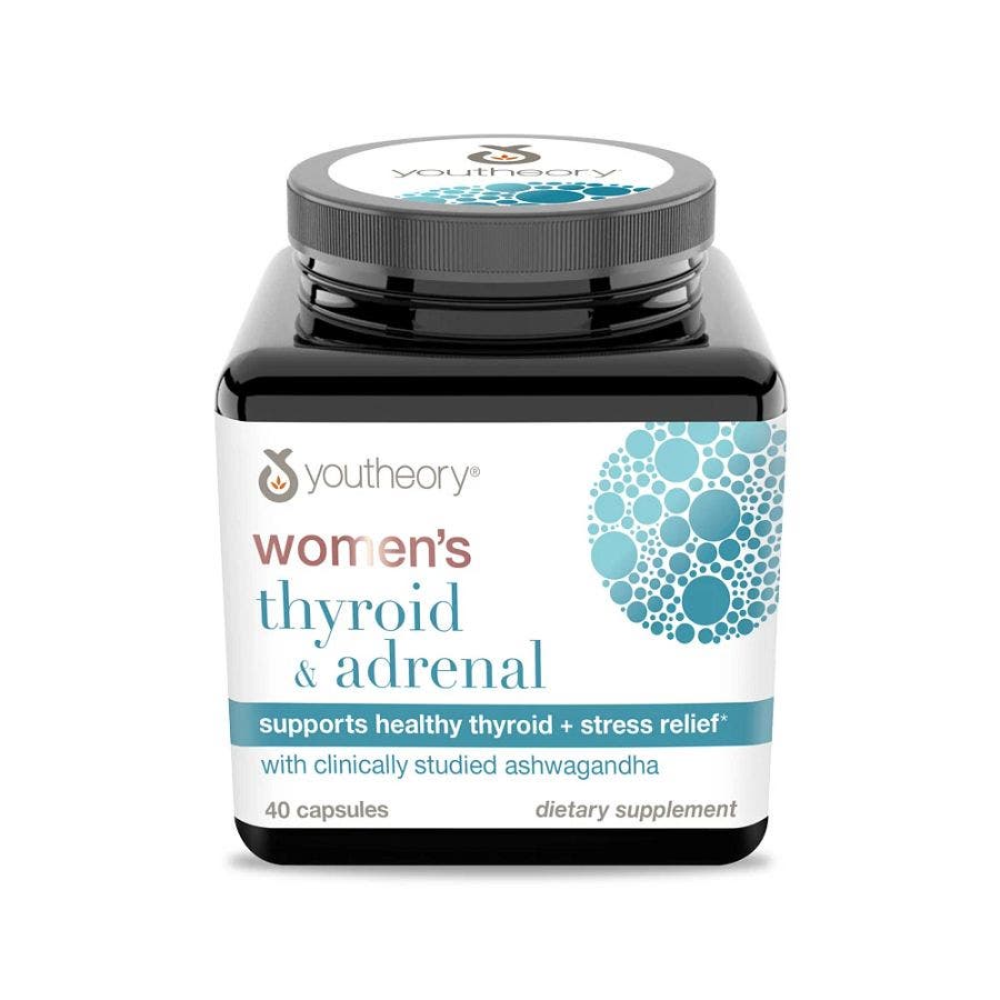 Youtheory Women's Adrenal + Thyroid Support 40 capsules