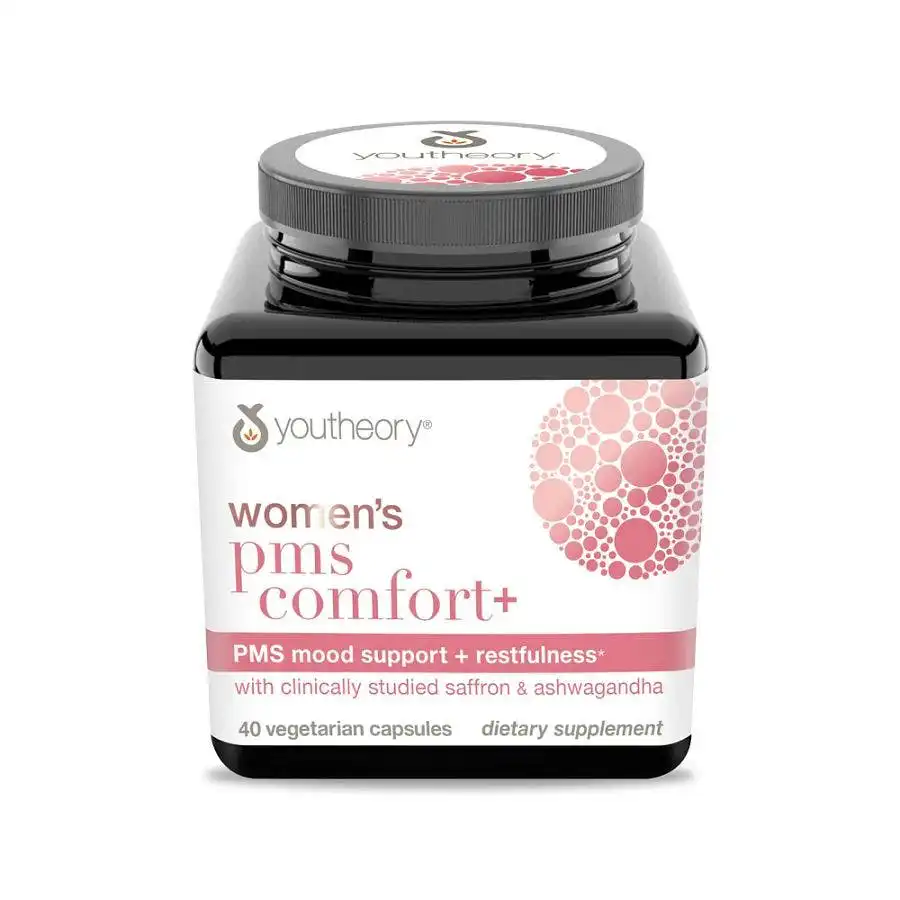 Youtheory Women's PMS Comfort+ 40 VegCaps