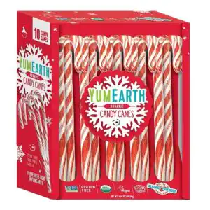 YumEarth Organic Candy Canes 10 count