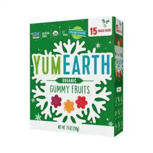 YumEarth Holiday Gummy Fruits 15 (0.5 oz.) packs