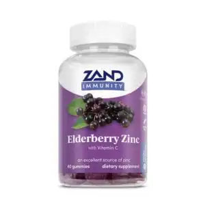 Zand Elderberry Zinc Gummies 60 count