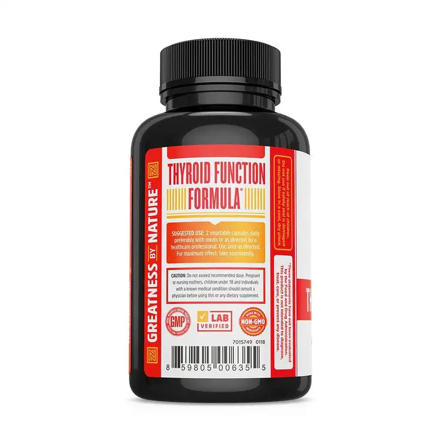 Zhou Turmeric Curcumin with Ginger 90 VegCaps - Image 2
