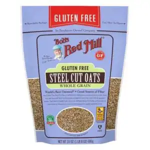 Bob’s Red Mill Gluten-Free Organic Steel Cut Oats 24 oz. resealable bag