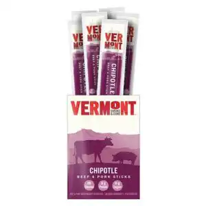 Vermont Smoke & Cure Chipotle Beef & Pork Sticks 24 (1 oz.) sticks per box