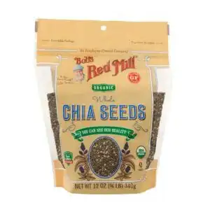 Bob’s Red Mill Organic Whole Chia Seeds 12oz. Resealable Bag