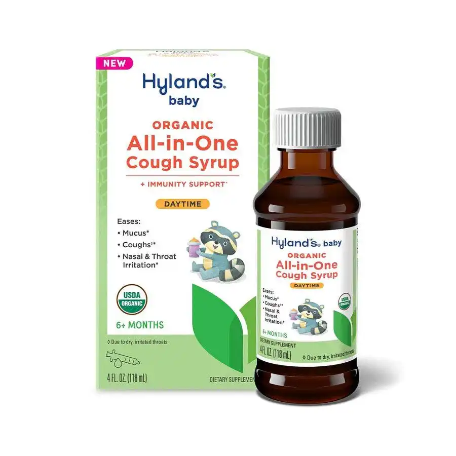 Hyland's Baby Organic All-In-One Cough Syrup (Daytime) 4 fl.oz.