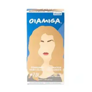 Oiamiga Natural Blonde Permanent Vegan Hair Dyes 4.06 oz.