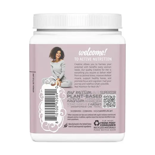 Sunwarrior Raspberry Elderberry Creatine for Her 12.35 oz. - Image 2