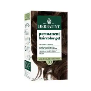 Herbatint Permanent Haircolor Gel – 5D Light Golden Chestnut