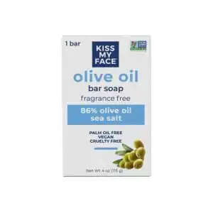Kiss My Face Pure Olive Oil Bar Soap โ Fragrance-Free 4oz. Bar Kiss My Face Pure Olive Oil Bar Soap โ Fragrance-Free 4oz. Bar