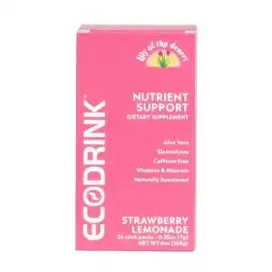 Lily of the Desert EcoDrink Naturals – Blueberry Pomegranate (Multivitamin Drink Mix) 24 Sticks Pack