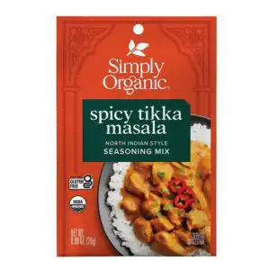 Simply Organic Spicy Tikka Masala Seasoning Mix 0.99 oz. Simply Organic Spicy Tikka Masala Seasoning Mix 0.99 oz.