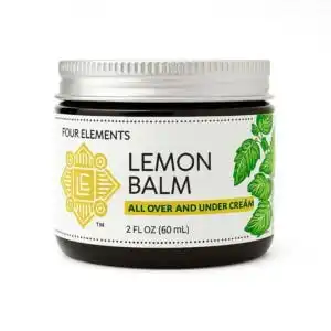 Four Elements Herbals Lemon Balm All Over & Under Cream 2 oz.