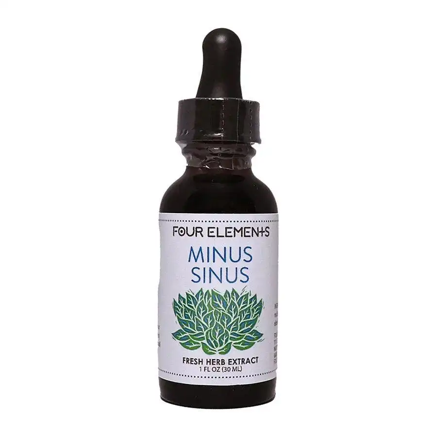Four Elements Herbals Minus Sinus Herbal Tincture 1 fl. oz.