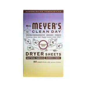 Mrs. Meyer’s Clean Day Compassion Flower Dryer Sheets 80 count