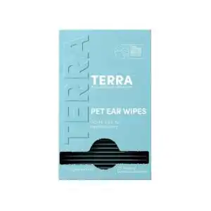 Terra Fragrance-Free Pet Ear Natural Bamboo Wipes 30 Sachets Terra Fragrance-Free Pet Ear Natural Bamboo Wipes 30 Sachets