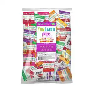 YumEarth Assorted Vitamin C Organic Lollipops Bulk Bag 3.5 lbs.