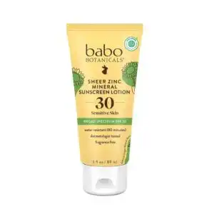 Babo Botanicals Sunscreen – Clear Zinc Unscented SPF 30 – 3 oz