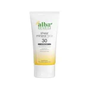 Alba Botanica Sheer Mineral (SPF 30) Sunscreen Face Lotion 2 oz.