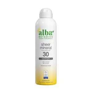 Alba Botanica Sheer Mineral (SPF 30) Hypoallergenic Sunscreen Spray 5 fl. oz.