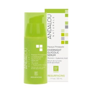 Andalou Naturals Overnight Glycolic Serum 1 fl. oz.