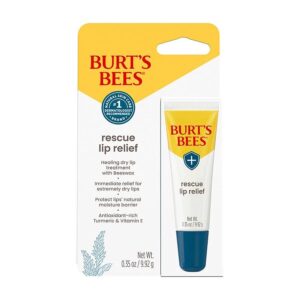 Burt’s Bees Rescue Lip Relief 0.35 oz. blister box