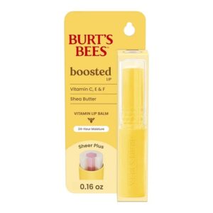 Burt’s Bees Sheer Plus Boosted Balm 0.16 oz. blister box Burt’s Bees Sheer Plus Boosted Balm 0.16 oz. blister box