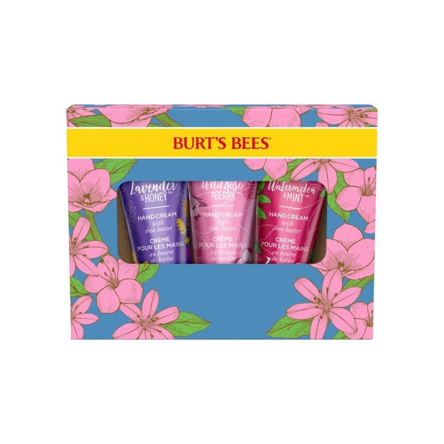 Burt's Bees Spring Collection Hand Cream Trio Gift Set