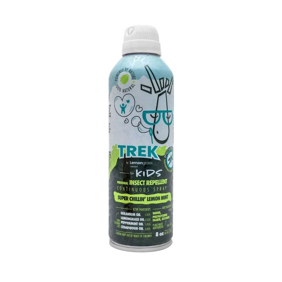 Lemongrass Farms Trek Kids Lemon Mint Natural Insect Repellent 8 oz.