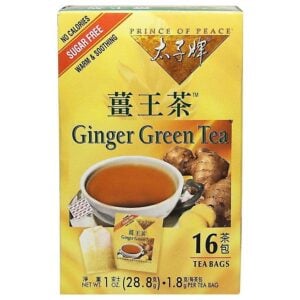 Prince of Peace Ginger Green Tea 16 tea bags