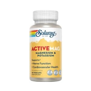 Solaray ActiveMag Magnesium & Potassium 60 VegCaps
