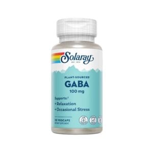 Solaray Plant-Sourced GABA 100 mg 30 VegCaps